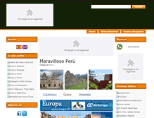 Tablet Screenshot of perudestino.com